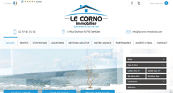 Desktop Screenshot of lecorno-immobilier.com