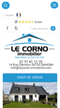 Mobile Screenshot of lecorno-immobilier.com